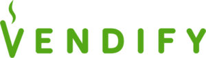 Vendify lettering verde retina